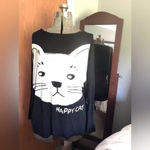 Happy Cat Long Sleeve